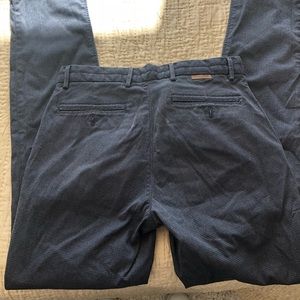 Men’s slim fit Massimo dutti blue trousers